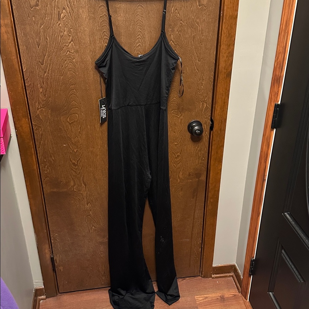 NWT Forever 21 SCULPT jumpsuit - so stretchy and comfy Size XL - Picture 6 of 7
